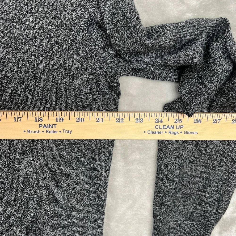Banana Republic Mens Sweater‎ V Neck Long Sleeve 100% Merino Wool Gray L